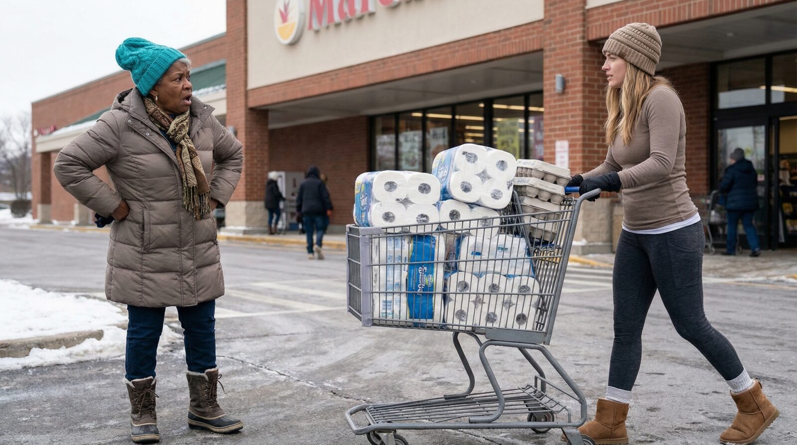 Why Do People Buy So Much Toilet Paper for Two Day Winter Storms?
